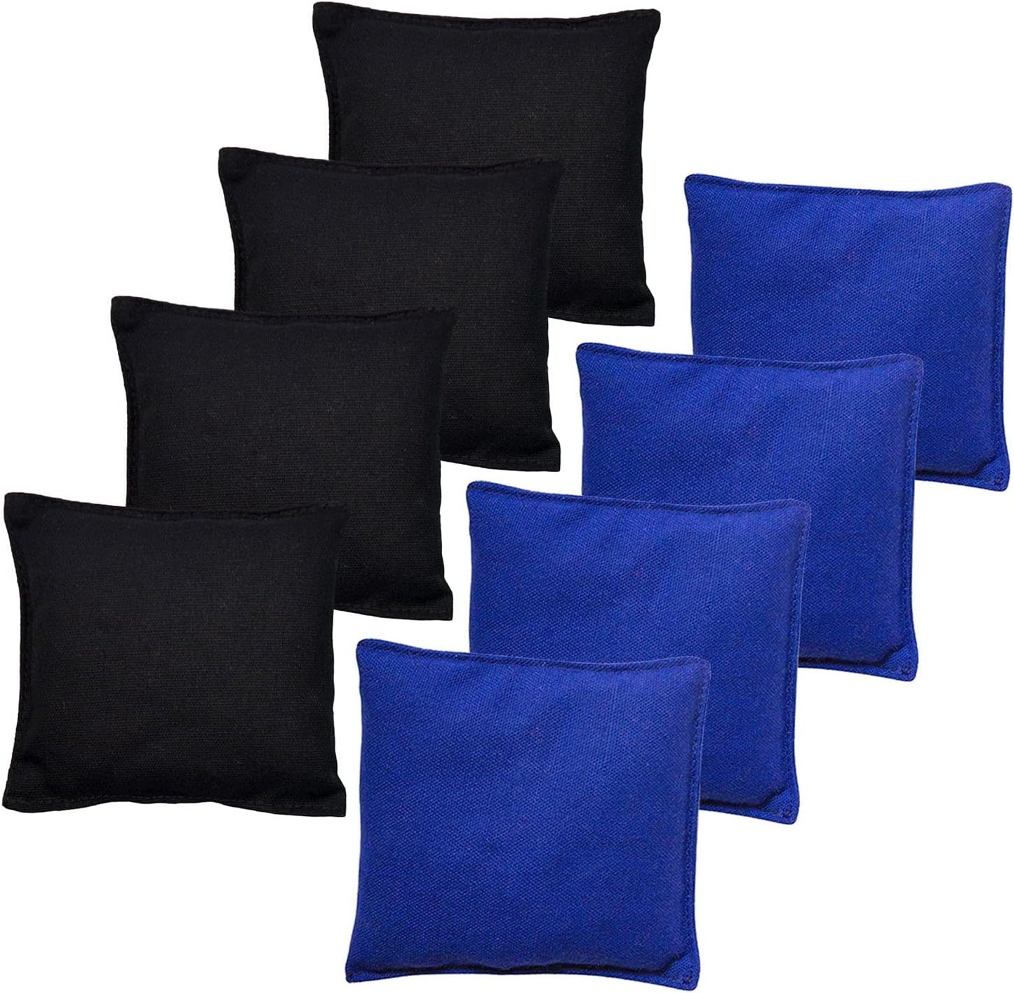 Cornhole Bags Weather Resistant Standard Bags, Set of 8 Regulation Professional Corn Hole Bags for Tossing Game,Corn Hole Beans Bags with Tote Bag
