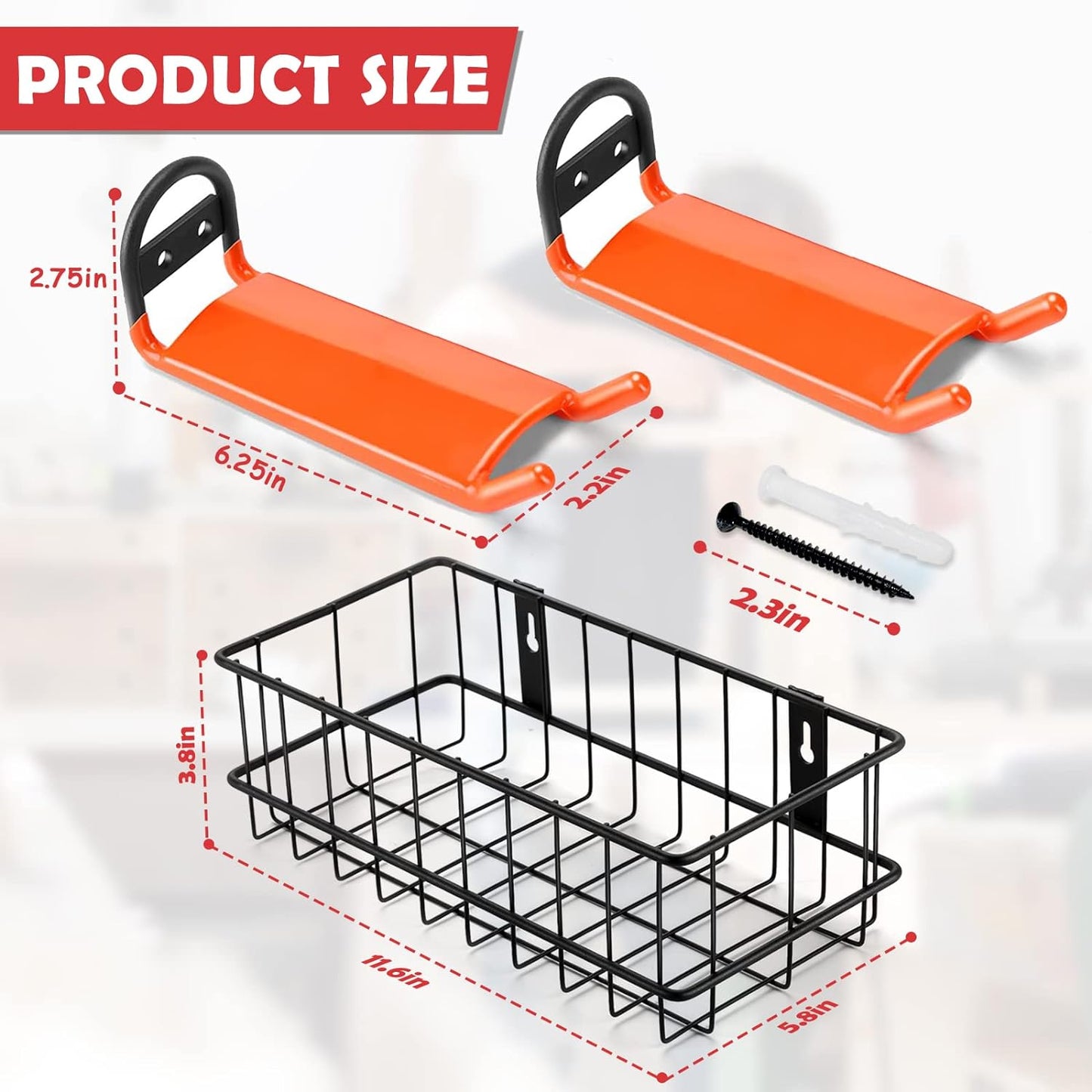 Cornhole Boards Hanger, 2 PCS Hooks Hanging Cornhole Boards, Cornhole Accessories Wall Mount, Cornhole Board Games Holder Storage