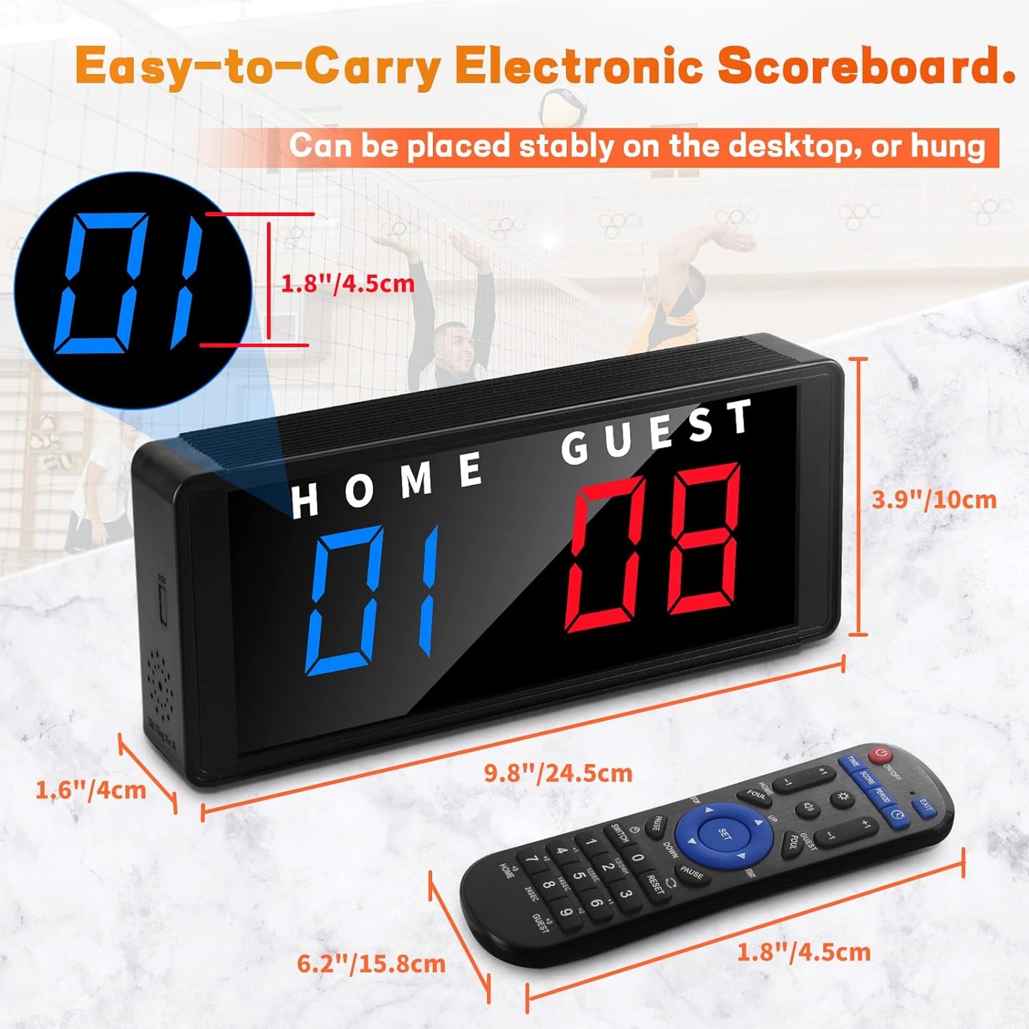 Cornhole Portable Electronic Scoreboard